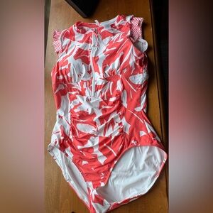 Anne Cole zip bathing suit. Size 12 never worn